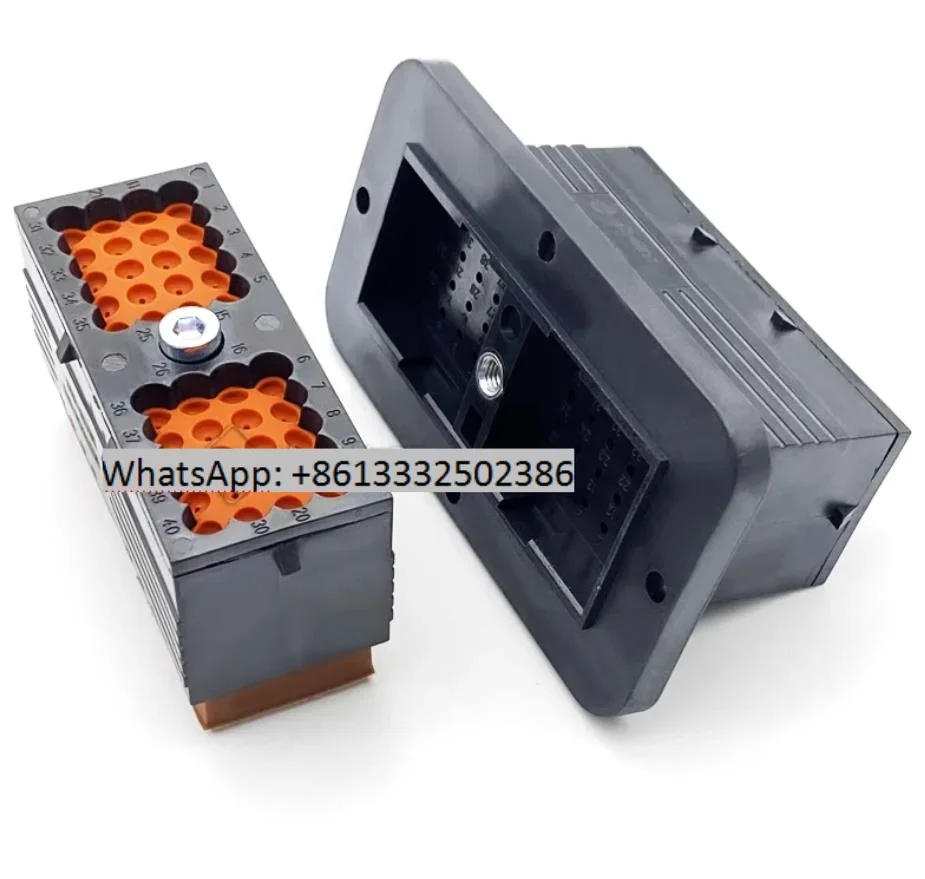 

1pcs Original DRC16-40S DEUTSCH automotive connector 40P hole type female terminal plug socket