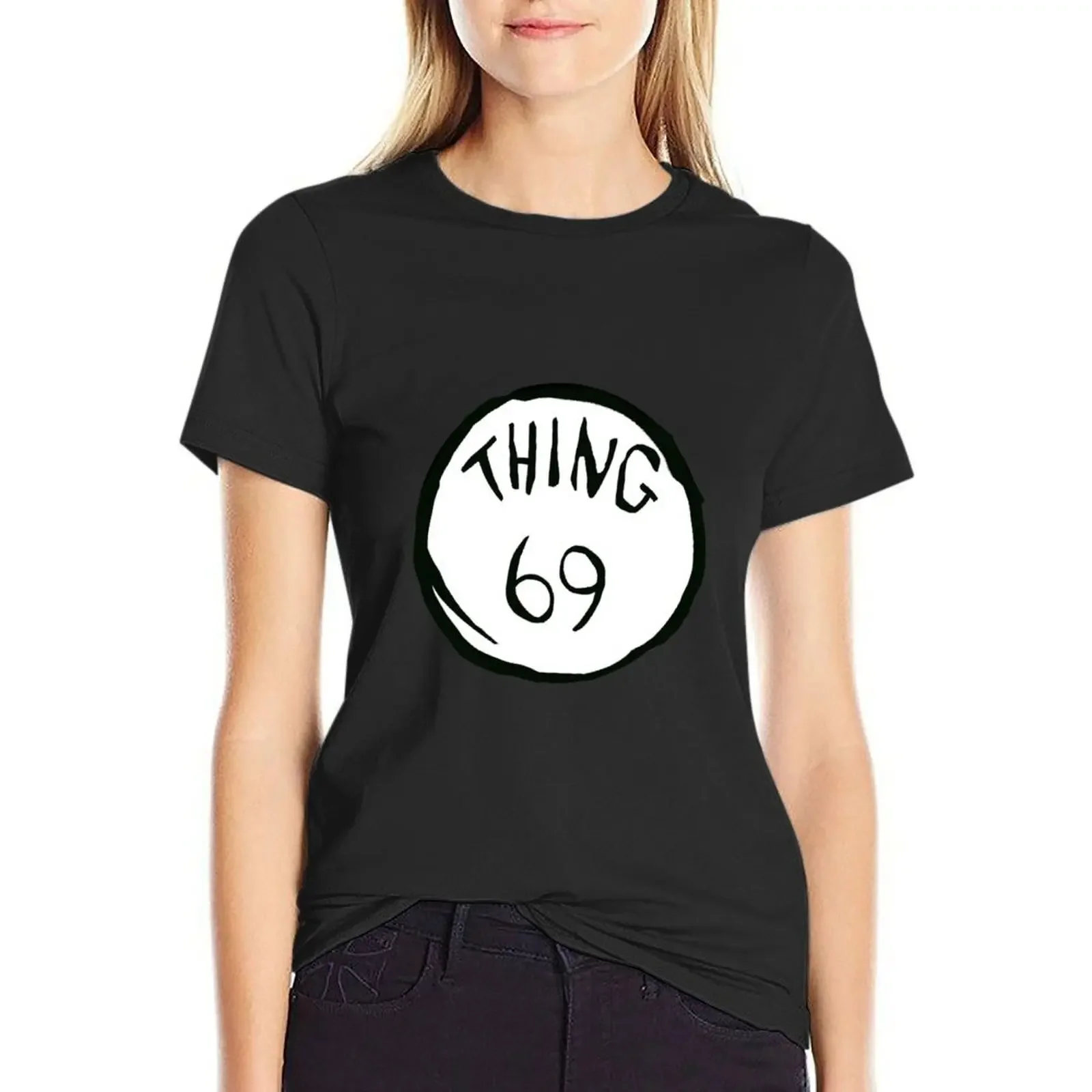 Thing 69 T-Shirt kawaii clothes korean fashion Womens graphic t shirts