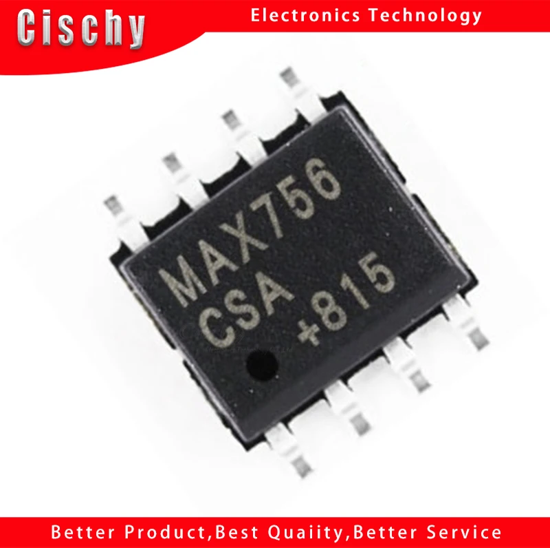 

10pcs/lot MAX756CSA MAX756 756CSA SOP-8 Chipset In Stock