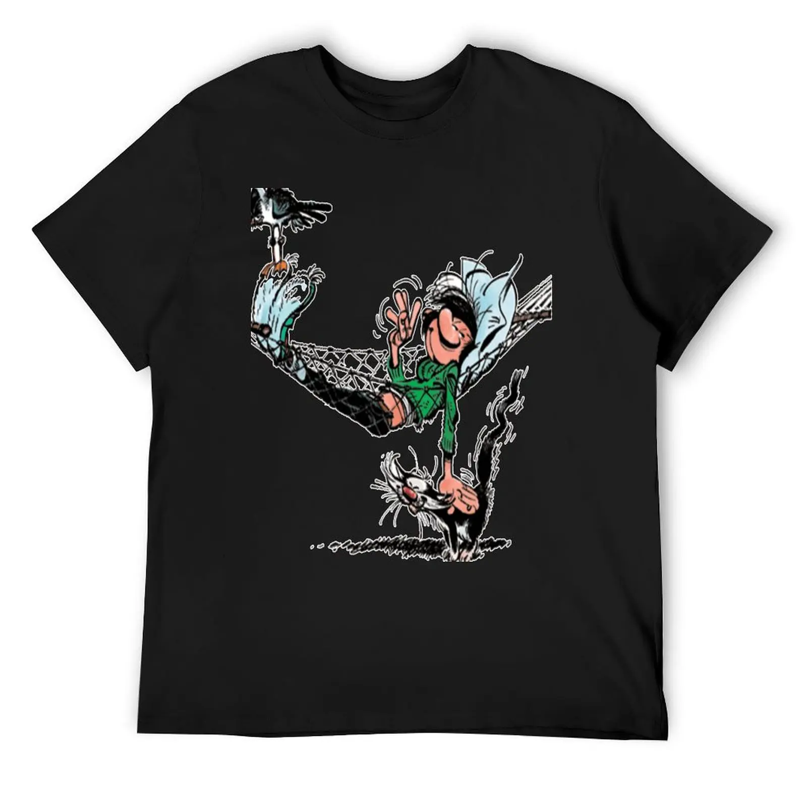 

Gaston Lagaffe T-Shirt vintage clothes clothes aesthetic clothes mens graphic t-shirts funny