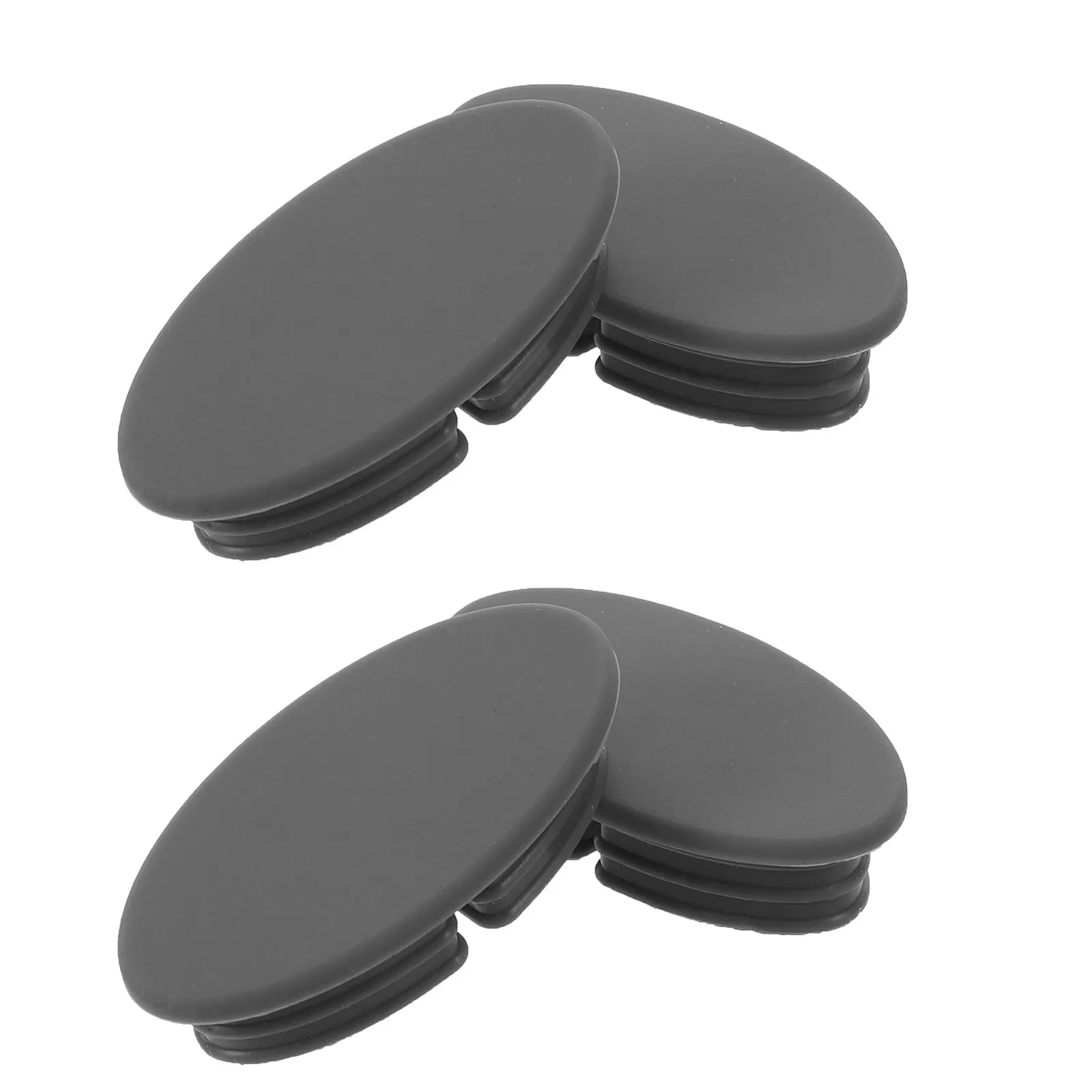 4Pcs Antislip Toilet Seat Buffers Rubber Cushion Pads Universal Quiet Close Soft Toilet Seat Bumper Replacement Impact Noise