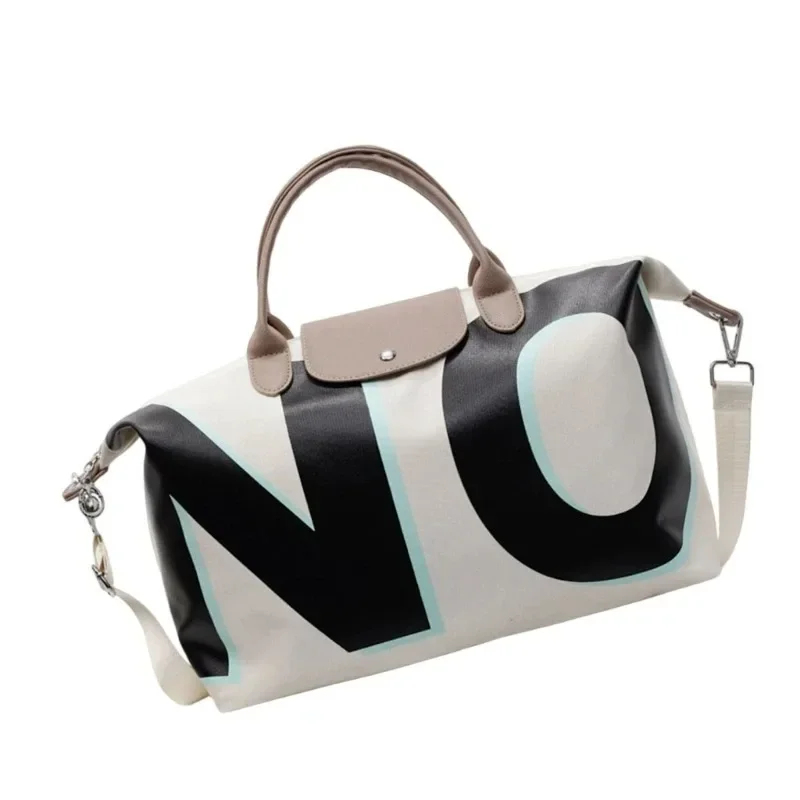 حقيبة يد، حزام كتف عريض من القماش للنساء، إحساس راقي، حقيبة كتف واحدة على الوجهين #3