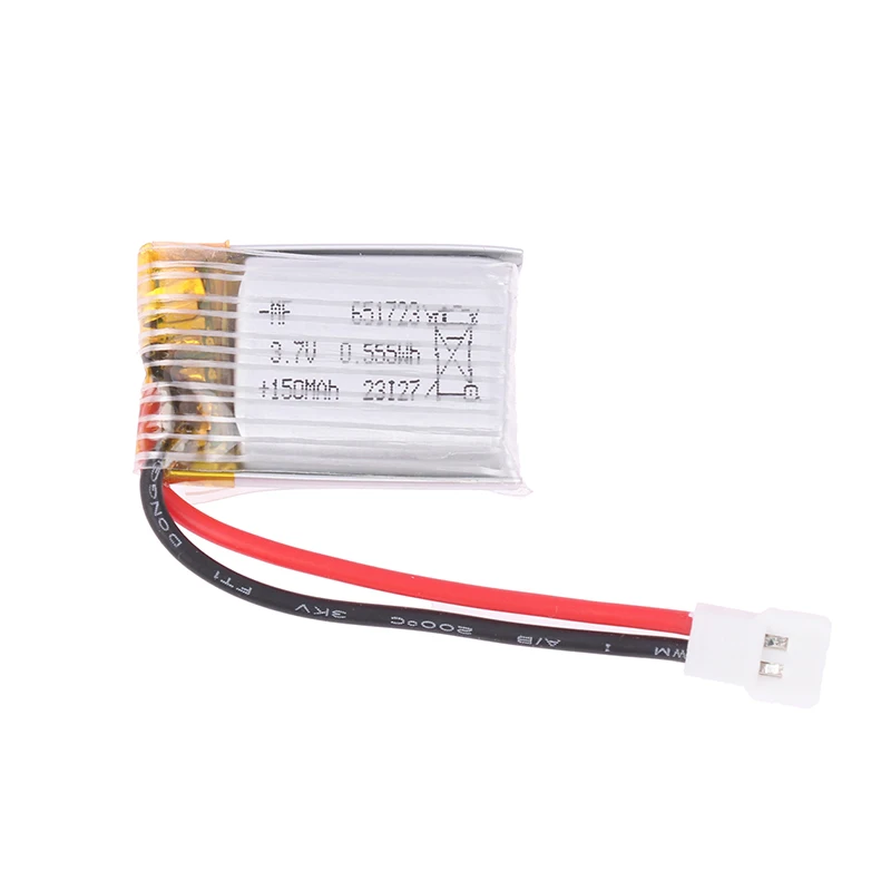 Model Airplanes Toy Rechargeable Battery Pack 3.7V 150mAh Lipo Battery Remote Control Toy Model Power Supply