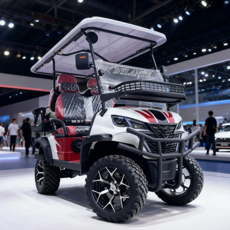 

Street Legal Lithium 4 Seater Golf Carts Gas Golf Scooter Go Kart ATV Buggy Adult Touring Solar 4X4 Electric Golf Cart