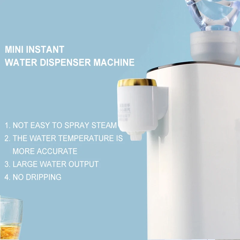 Mini Standing Hot Water Dispenser Purifier Portable Electric Desktop Instant Water Dispenser Machine Electric Kettle