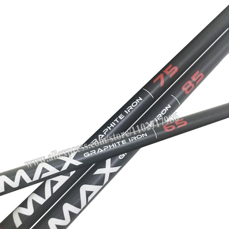 Golf Shaft Men MAX Graphite Shaft New Golf Clubs Shaft Golf Wedge Hybrids Shaft 65 or 75 85 Flex