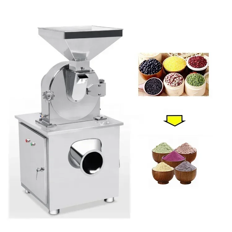 Electric Stainless Steel Grain Grinder Machine Maize Grinding Machine Milling