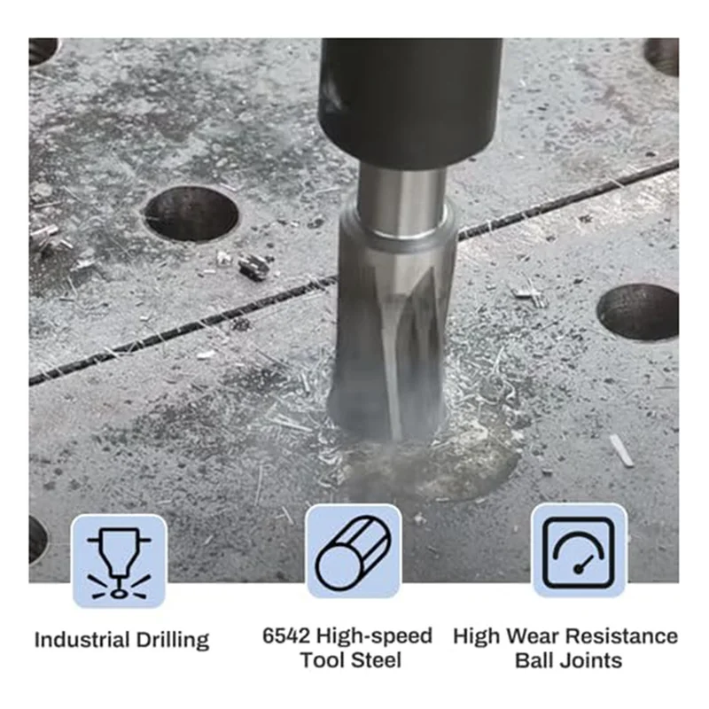 

6542 High Speed Tool Steel Tapered Ball Joint Reamer With Shank,1-1/2 Inches Per Foot
