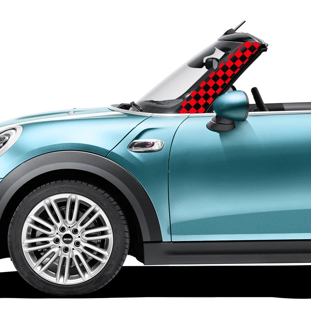 ملصقات السيارات A-عمود الشارات لميني كوبر F60 R50 R56 f56 R55 R53 مقاوم للماء الفينيل فيلم الديكور اكسسوارات السيارات الخارجية