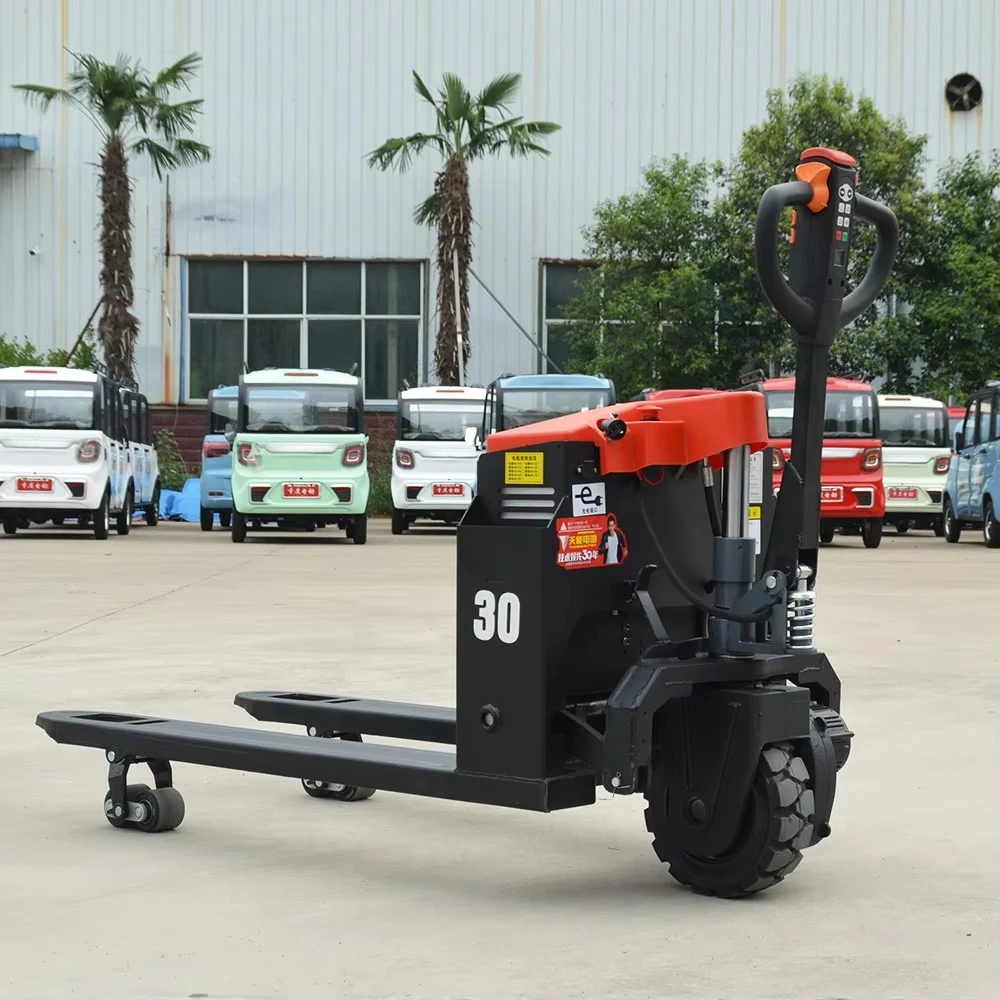 1.5ton 2ton 3ton Electric Pallet Truck Portable Electric Pallet Jack Lithium Battery Pallet Jack Hydraulic Lifting