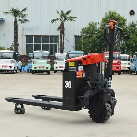 1.5ton 2ton 3ton Electric Pallet Truck Portable Electric Pallet Jack Lithium Battery Pallet Jack Hydraulic lifting