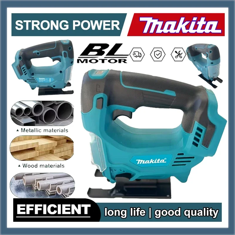 

Makita Cordless Jigsaw Electric Woodworking Tool Multi-Function Design Compatible with 18V Battery Portable