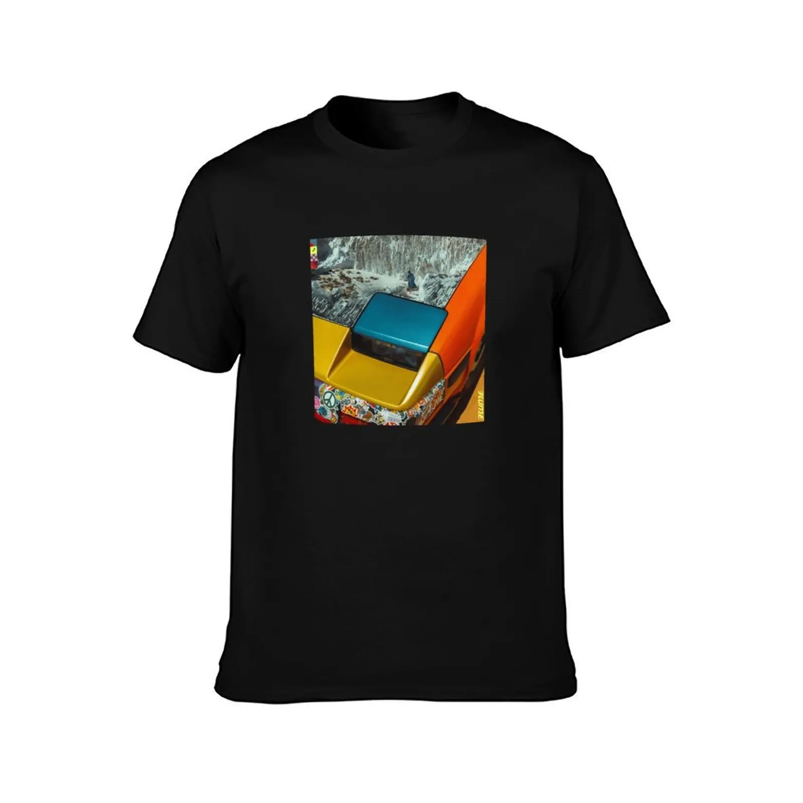 Hi This Is Flume (Mixtape) - Album Cover T-Shirt, Summer Casual Cotton Tee, Oversized Streetwear Tops, Vintage Graphic Print