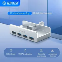 ORICO MH4PU 4 USB 3.0 HUB with Power Supply Super High Speed Expansion 5GBPS Data Transmission Suitable for Laptop Accessories