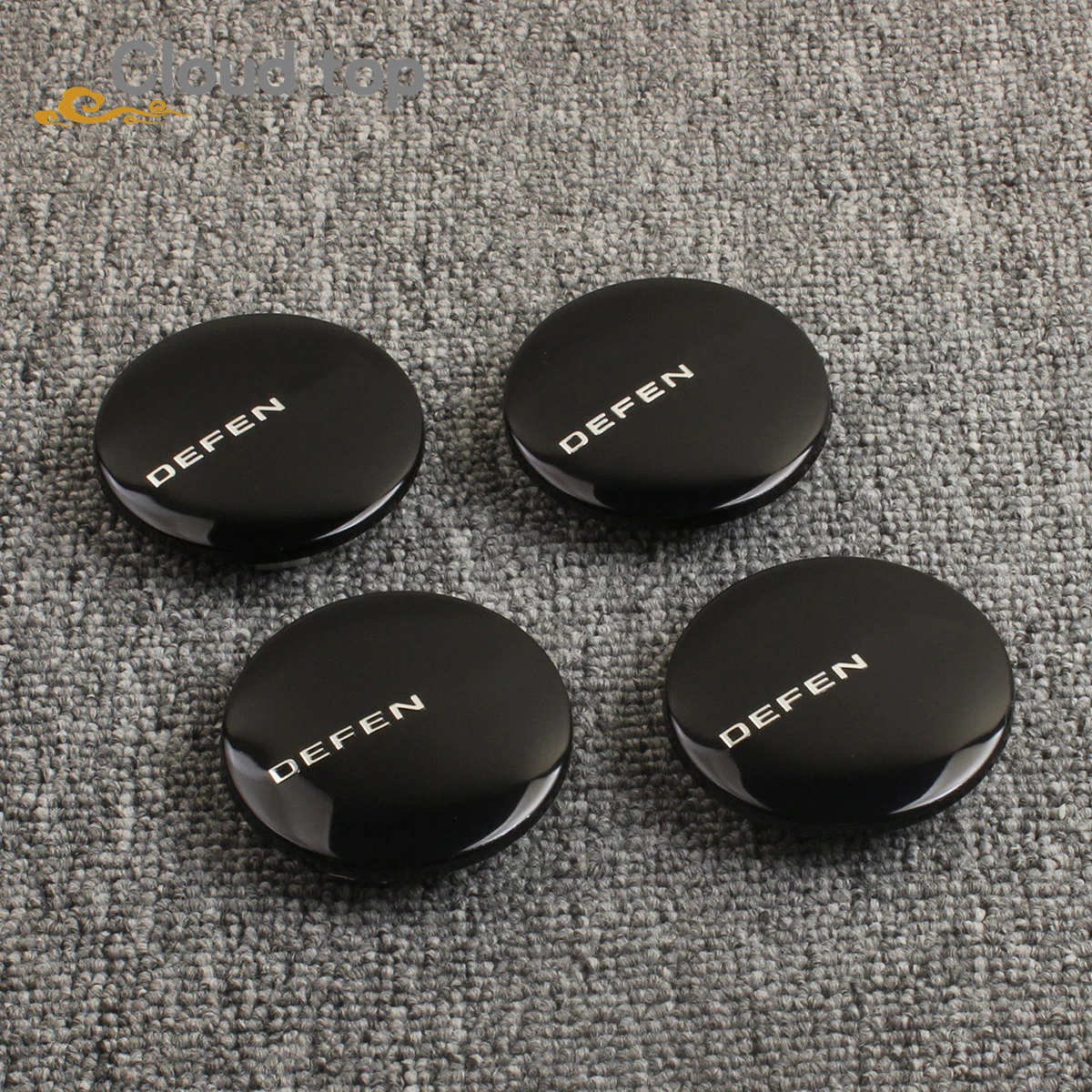 2026MY Hub Center Cap For LR Defender 90/110/130 L663 Gloss Black -61MM