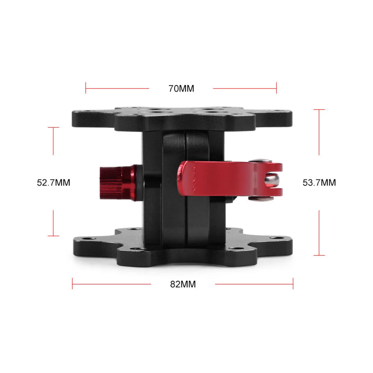 AADD-For Q1R Aluminum Alloy Steering Wheel Quick Release for SIMAGIC for Thrustmaster for Logitech 70Mm