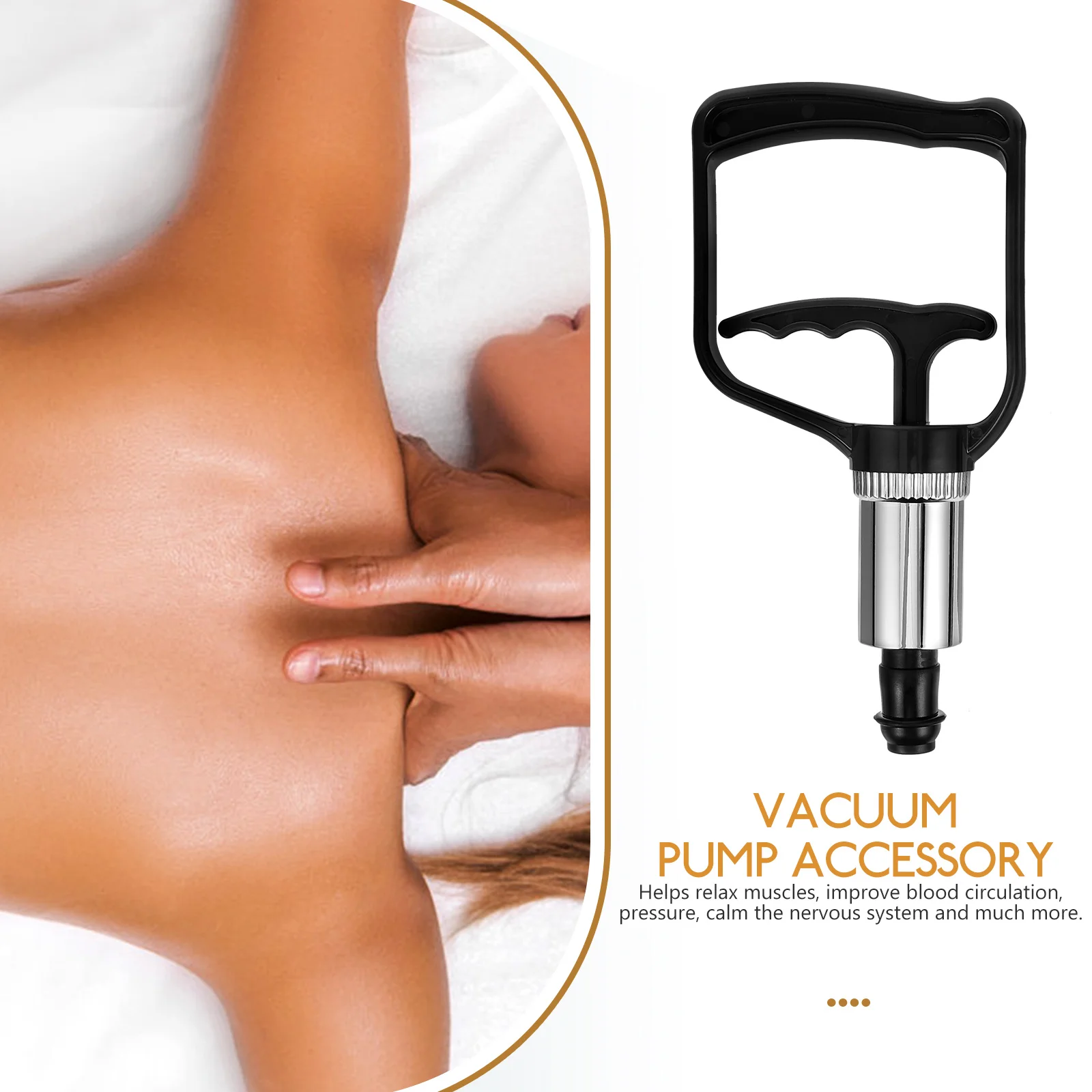 Vacuum Cupping Massager Hand Pump Manual Vacuum Inflatable Professional Suction Air Pumping Gun Massage Device salon spa supply - Image 5