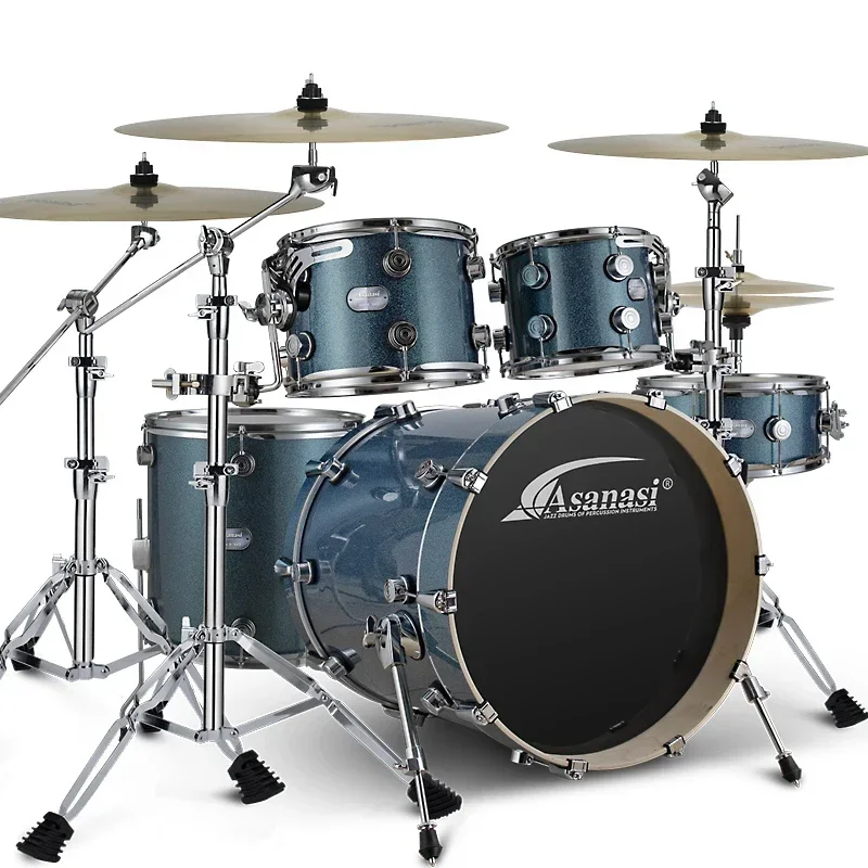 

Professional Level Jazz Drum Set Musical Instrument Acoustic Drum Kit For Professional Drumer