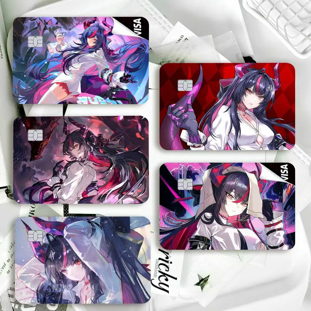 N-NTE Cool S-Shinku  Waterproof Film Skin Cover Credit Card Stickers Debit Front Bank Bus Pass