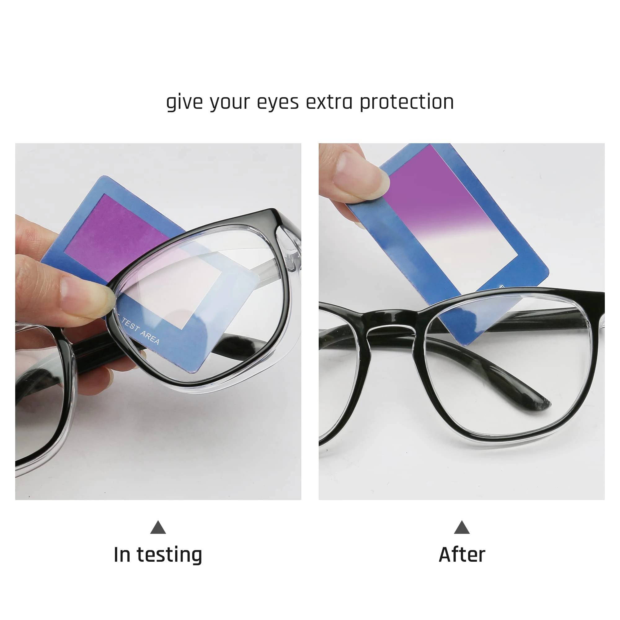 Klare Schutzbrille, niedliche Schutzbrille für Frauen, Augenschutz mit Antibeschlag-Linse, kratzfestes Arbeitsglas für Männer und Krankenschwestern – Detail 4