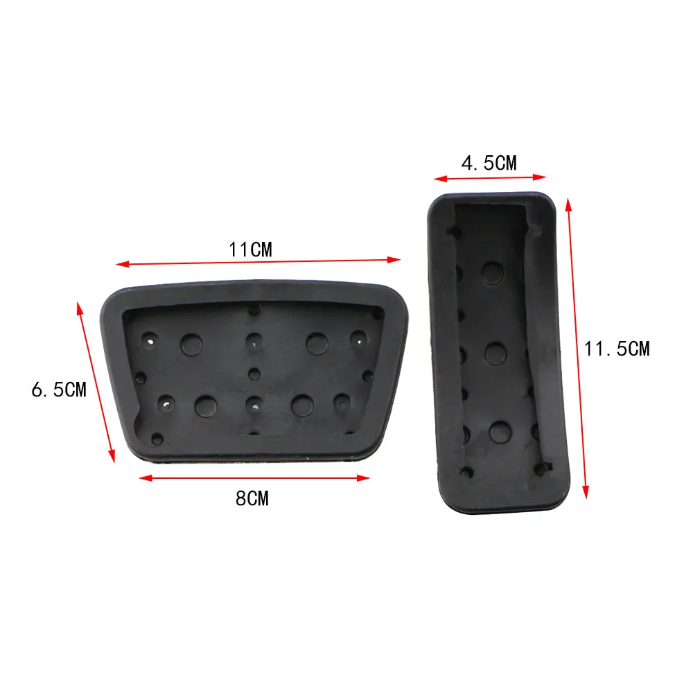 Car Pedal Cover for Toyota Fortuner Camry Highlander Land Cruiser for Lexus ES RX LS LX CT200H LHD Rest Pedals Accessories