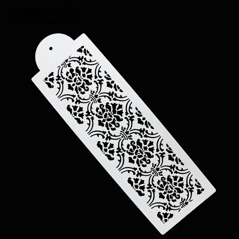 Hollow Flower Figure Stencil Cake Mold Pretty Pattern Fondant Mold Cake Decoration Spray Painting Template DIY Home Wall Decor