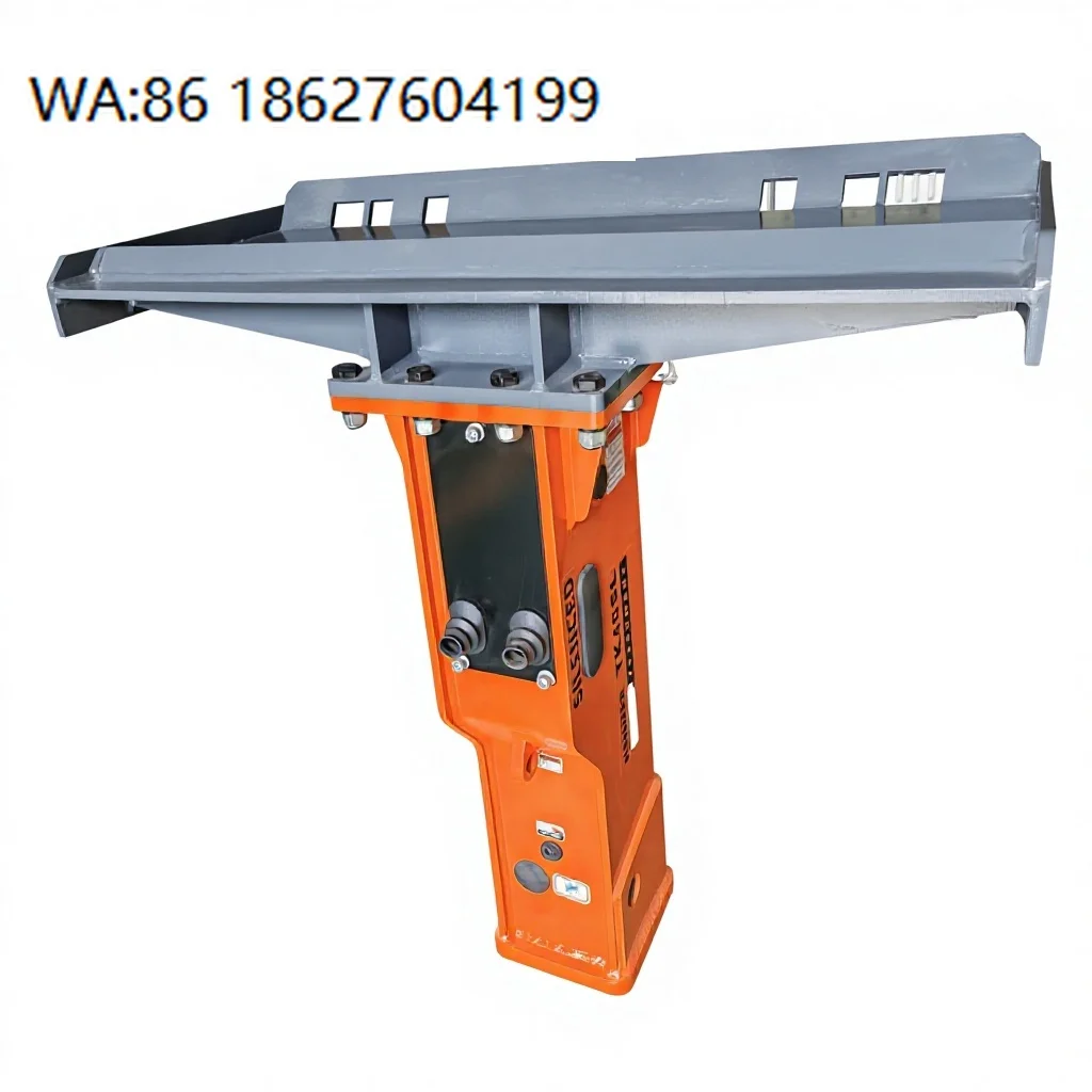 Factory Price Skid Steer Hydraulic Breaker with Chisel Heavy Duty for Quarries Mines