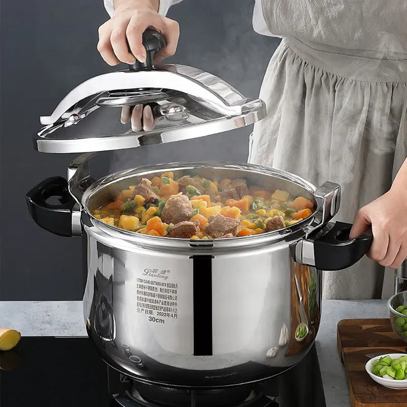 

Pressure Cooker, Stainless Steel Explosion-proof Large Capacity Pressure Cooker