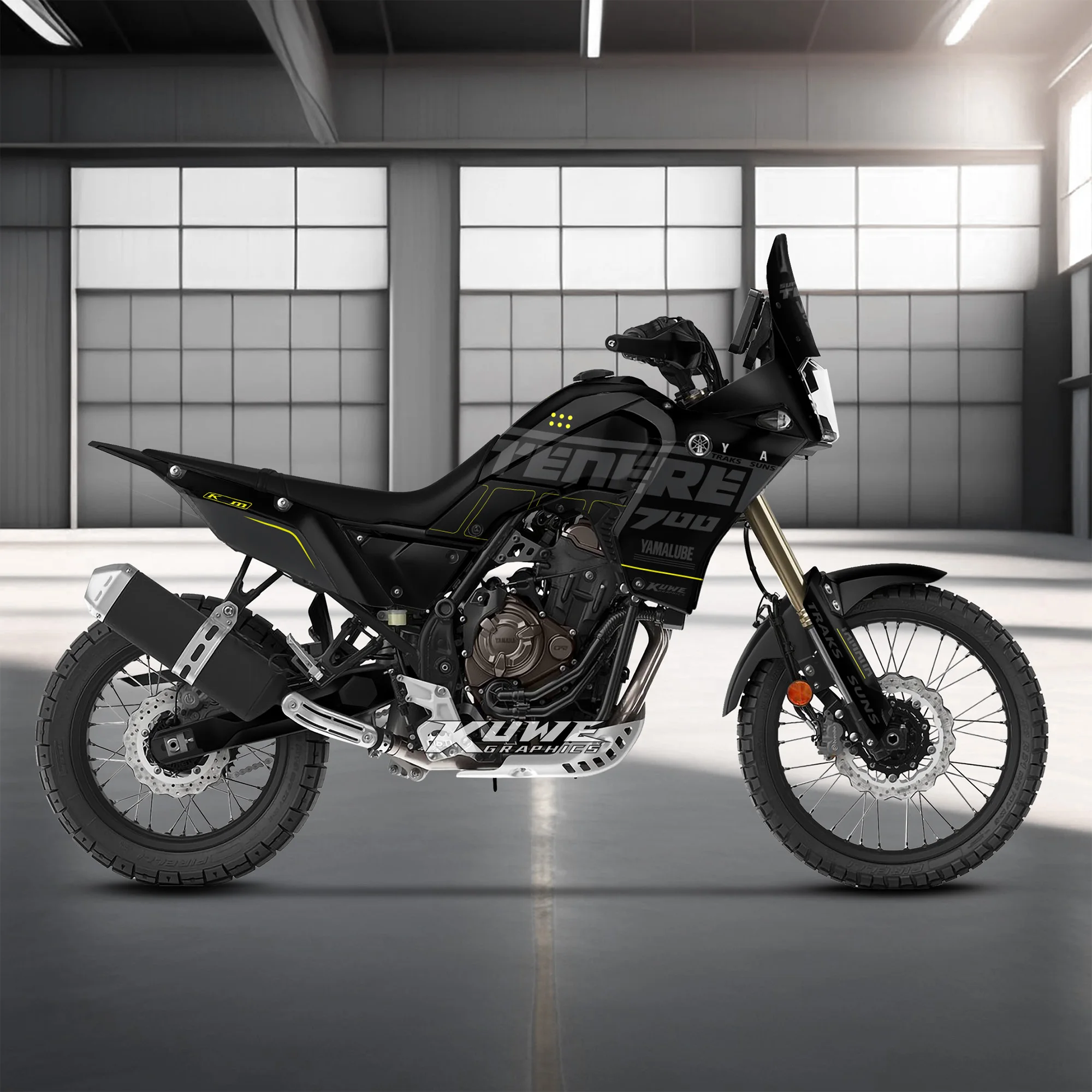 Suitable for Yamaha Tenere 700 2019-2024 Graphics Kit Decals Kit Sticker S17