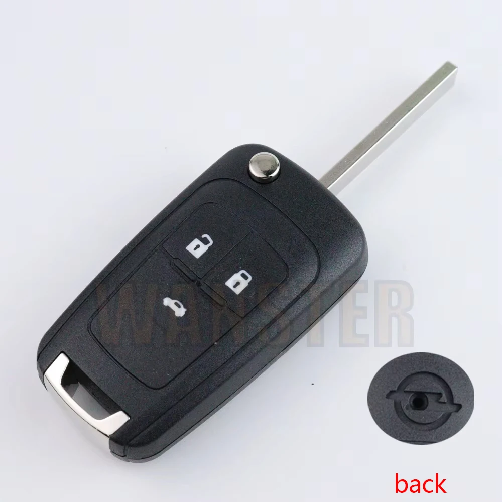 2/3-BT Auto Schlüsselanhänger Fall Shell Gehäuse für Opel Vauxhall Corsa Astra Vectra Zafira Omega für Buick Lacrosse Encore Regal Verano