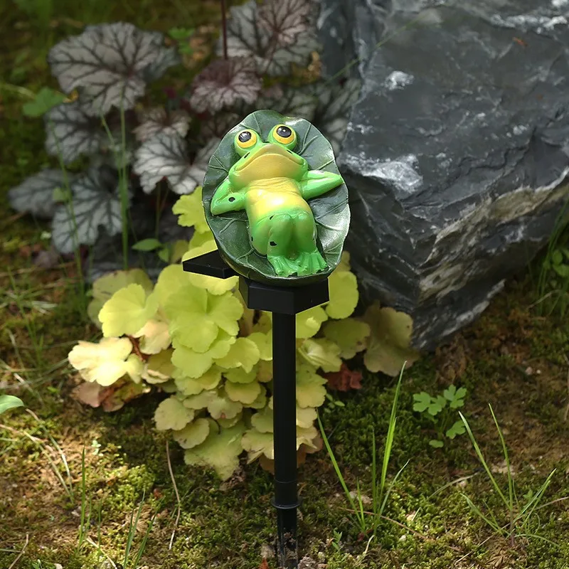 

Led Solar Frog Stake Light Outdoor Waterproof Garden Decoration Solar Lawn Light for Patio Porch Landscape Solar Animals Lamp
