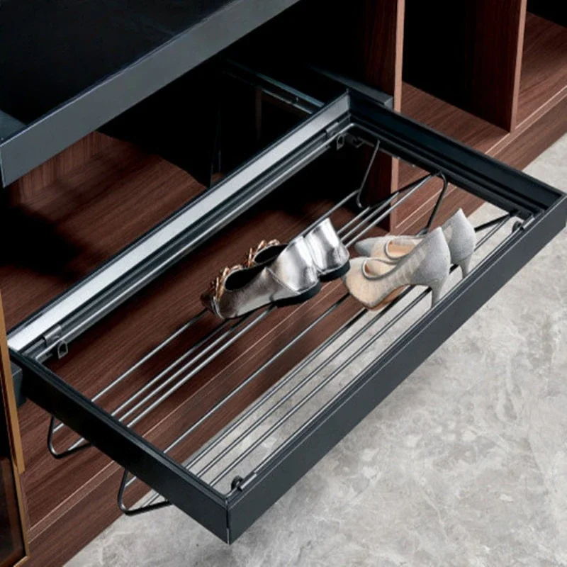 

Drawer type Internet celebrity simple cloakroom wardrobe pull basket type push-pull shoe rack