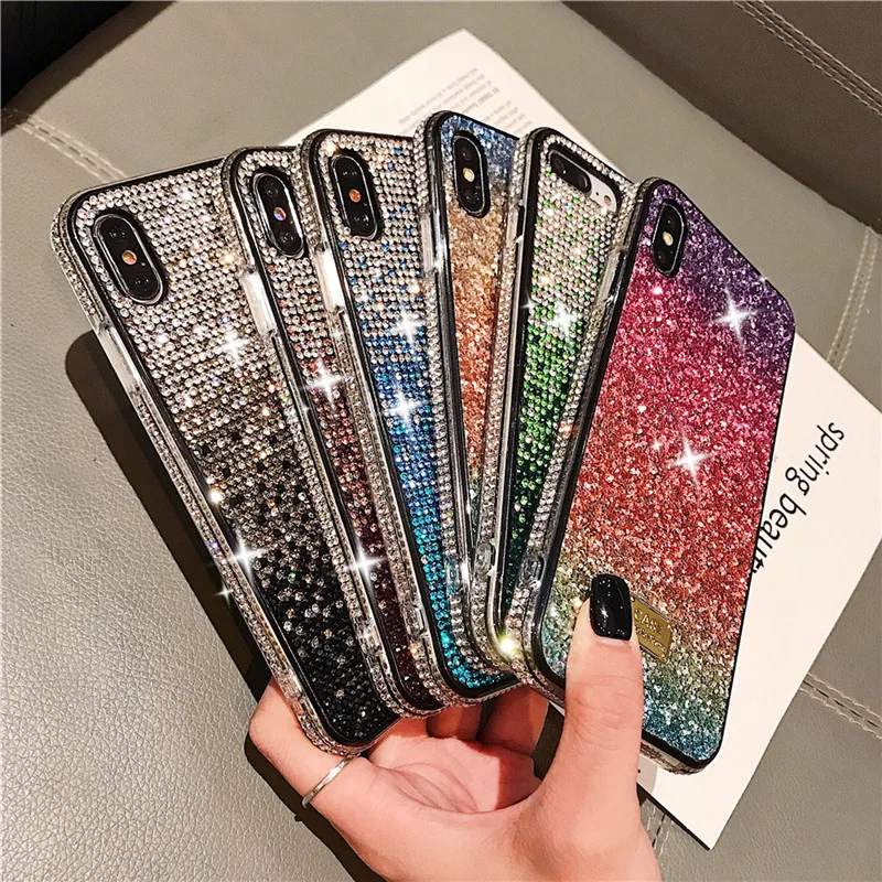 Luxury Bling Glitter Diamond Phone Case For Samsung Galaxy Note 20 10 S23 S22 S21 5G S20 Ultra S20Ultra S20Plus S10 Plus Cover