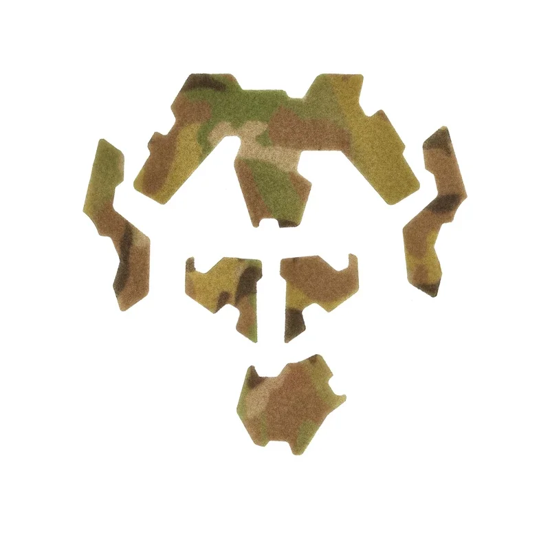 Tactical FTHS Helmet Magic Sticker Airsoft Helmet DIY Appearance Decoration Sticker Gear Helmet Accessories