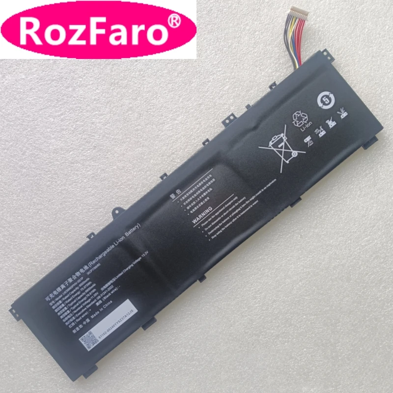 

Аккумулятор ноутбука RozFaro U639965PHV - 3S1P 11.55V 76.81 Вт 6500 мАч для ноутбуков Machenike 16 Air L16A L16A - R77735 L16A - R77840