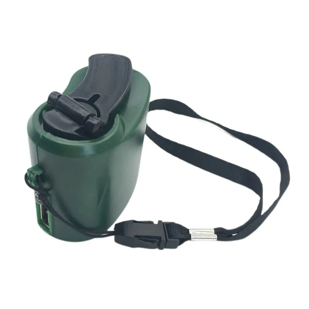 Cargador de manivela Manual generador Manual cargador de emergencia para teléfono móvil cargador Usb carga de emergencia cargador Usb