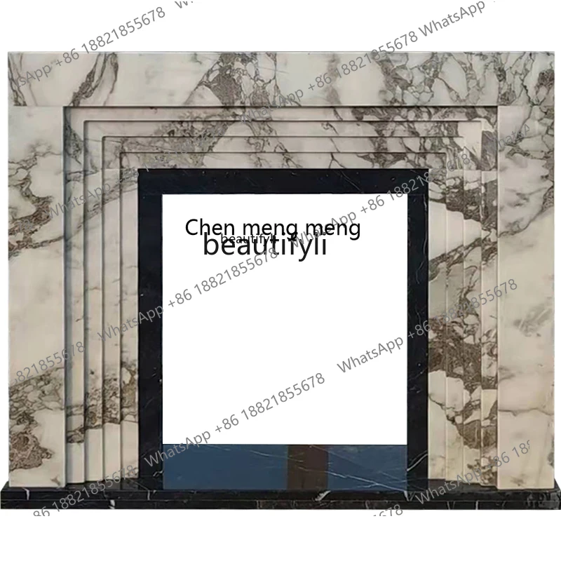 

Marble Fireplace Stone Fireplace French Modern, American French White Fireplace