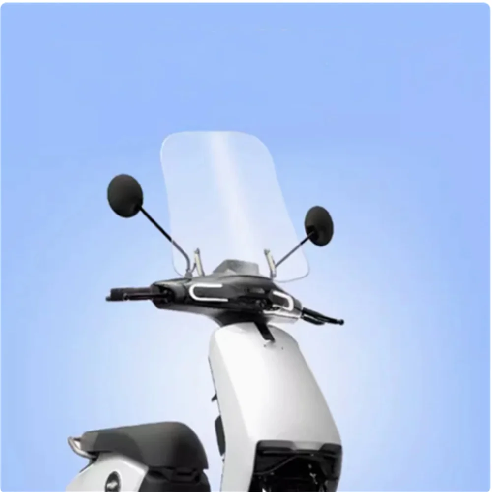 Electric Scooter Accessories Windshield Hd Transparent Heighten for Super Soco Cu3s CU3S cu3s