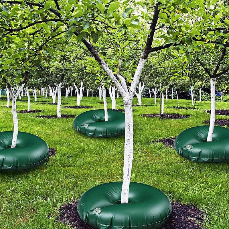 3pack Tree Watering Bags - 15 Gallon Slow Release Tree Rings, Thicken Automatic Drip Tree Watering Irrigation System