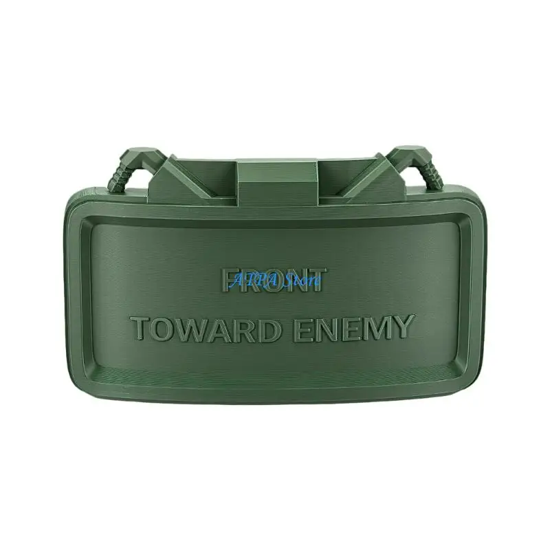 

U13C Unique 3D Printed Mine Trailer Hitch Cover Enemy Trailer Hitch Cover for Trucks