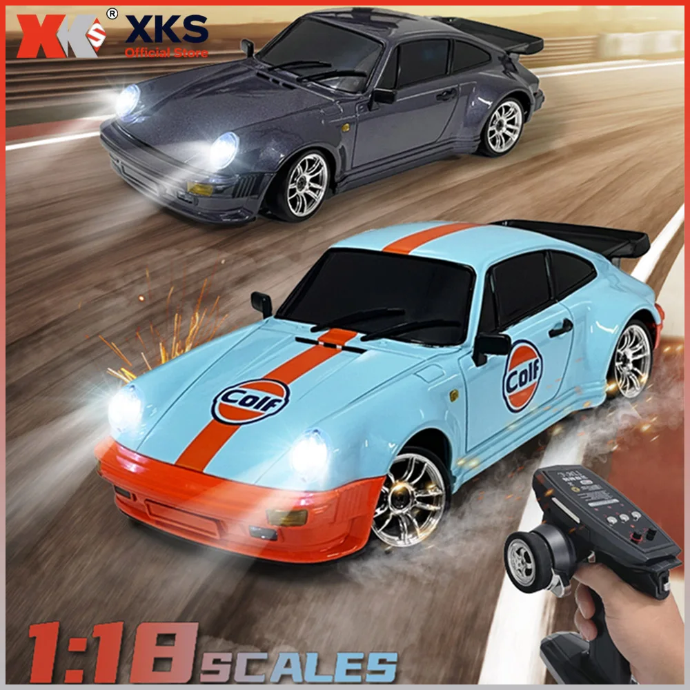 XKS LDR/C rc car Equipped with gyroscope Metal case LD1898 A98 rc car Drift Car rear-wheel drive Gift