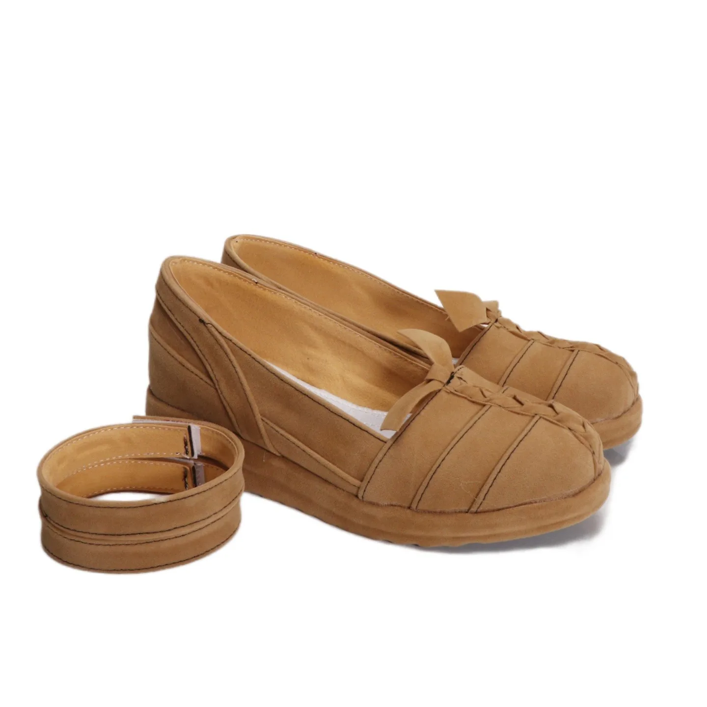 Akari – chaussures de Cosplay en cuir PU, bottes de carnaval d'halloween, accessoires Anime, sur mesure