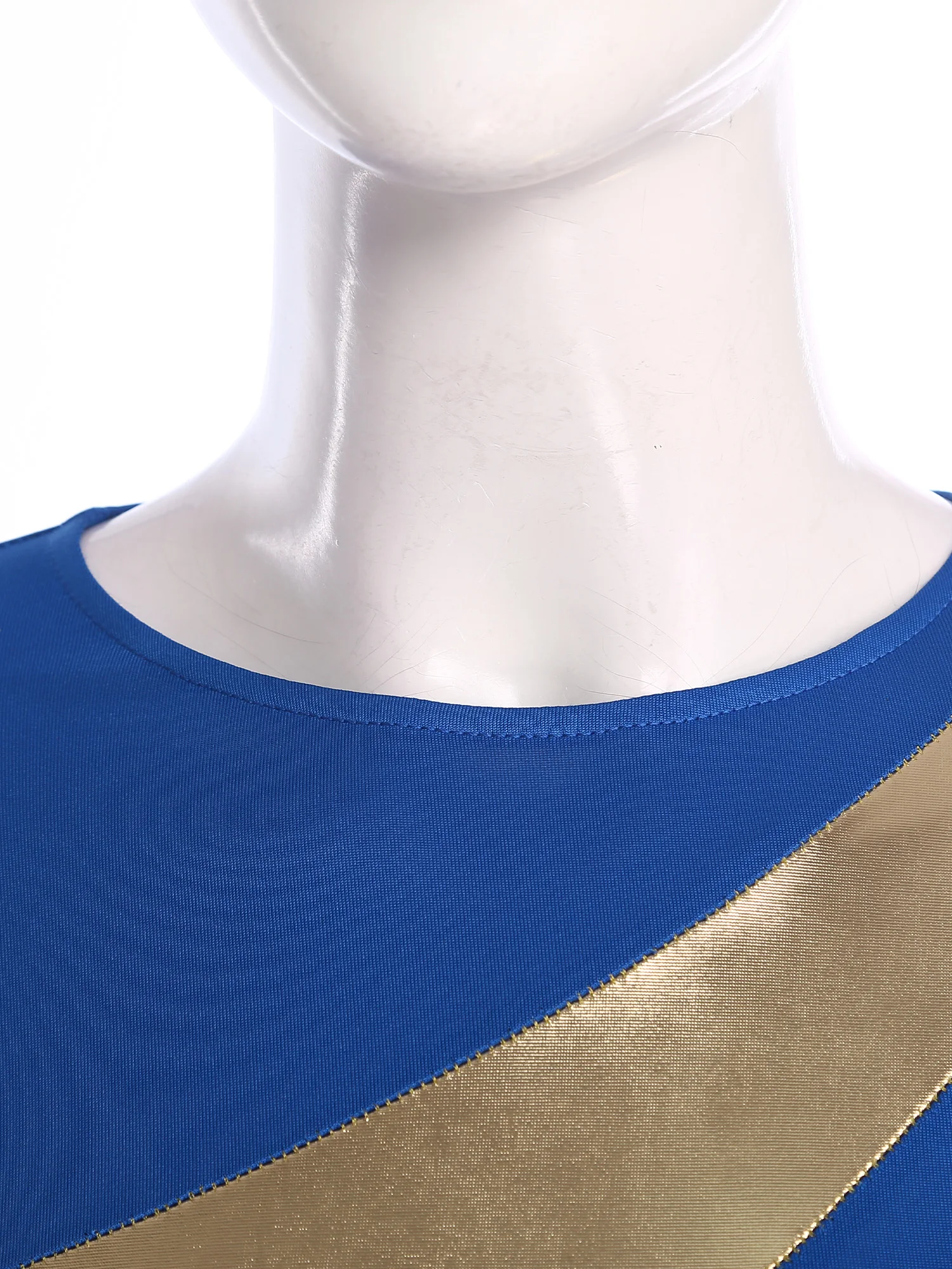 Robe de louange danse culte liturgique Performance Costume robes de salle de bal lyrique à manches longues combinaisons métalliques pour les femmes