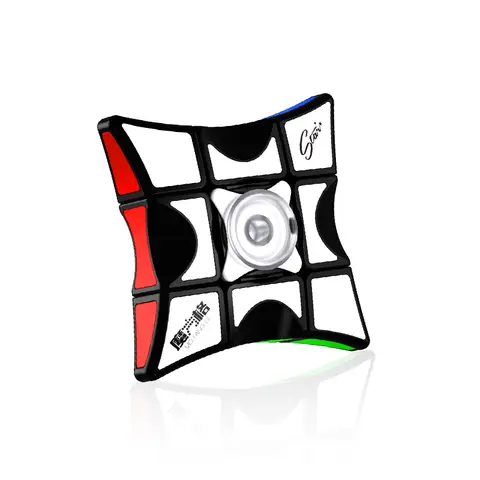 [ECube] QiYi 1x3x3 dedo mano Spinner S molino de viento cubo mágico actualizado cubos de velocidad rompecabezas educativo juguetes para niños