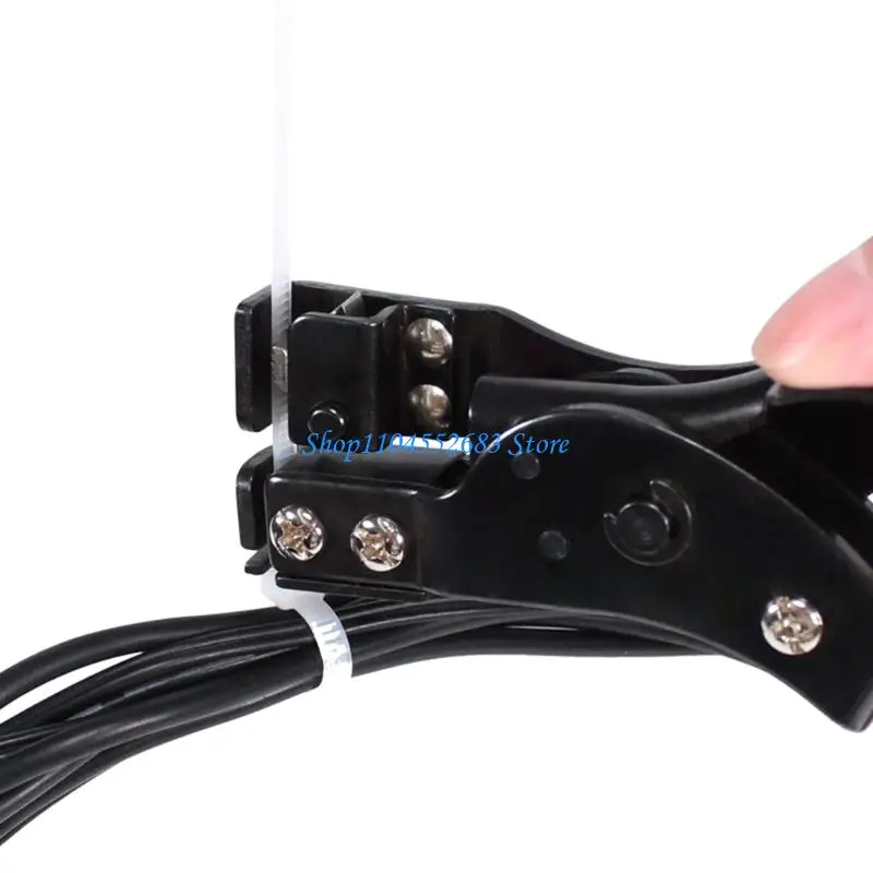 

Y6GD Double Function Cable Tie Tightener And Cutter Tool Automatic Trimming Auto Cutting Nylon Cable Tie Tool For Nylon Straps