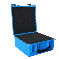 Caja de equipo Pro Drone, caja de protección, caja de plástico, resistente al agua, caja de herramientas, maletas portátiles, piezas de espuma para caja de herramientas