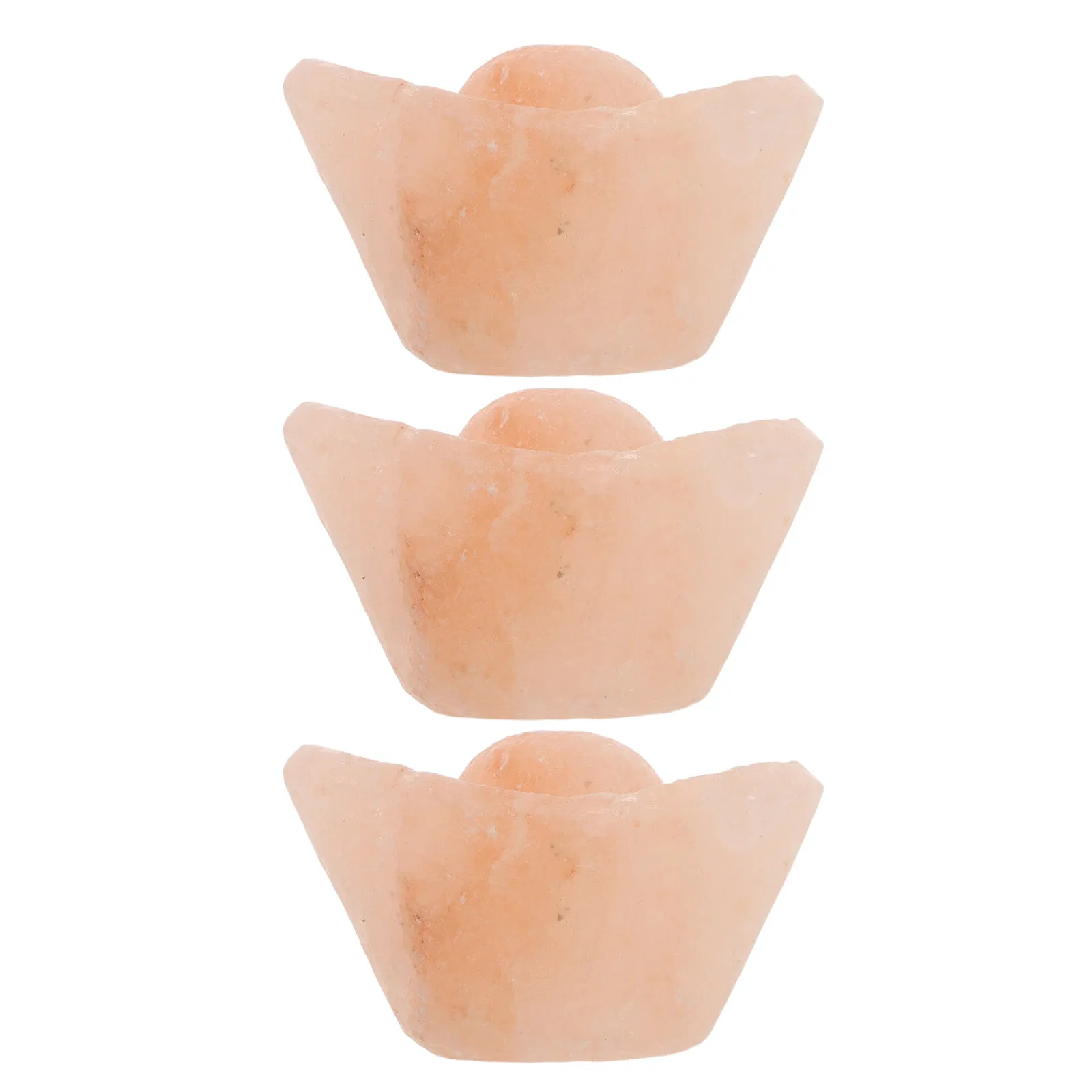 3Pcs Himalayan Salt Soap Stones Hand-Carved Pink Crystal Massage Body Scrub Exfoliating Natural Deep Cleaning Spa Relaxation