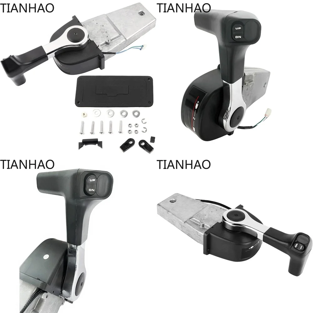 Vertical Marine Remote Throttle Accelerator 0240-ZW5-U20 for Honda Outboard Motors Right Hand Control