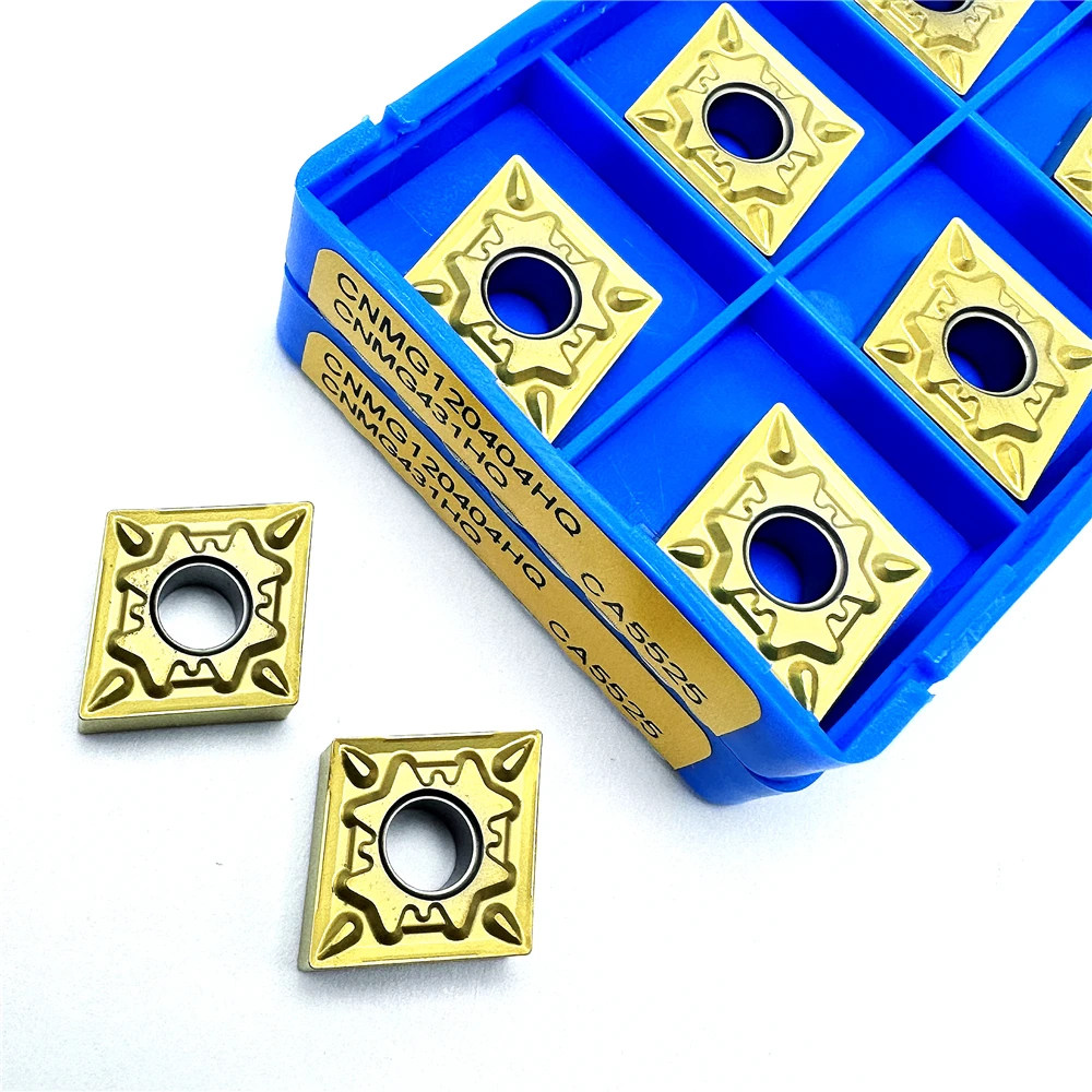 CNMG120404HQ CNMG120408HQ RP930/CA5525 أداة تحول خارجية كربيد إدراج مخرطة معالجة الفولاذ المقاوم للصدأ تحول إدراج