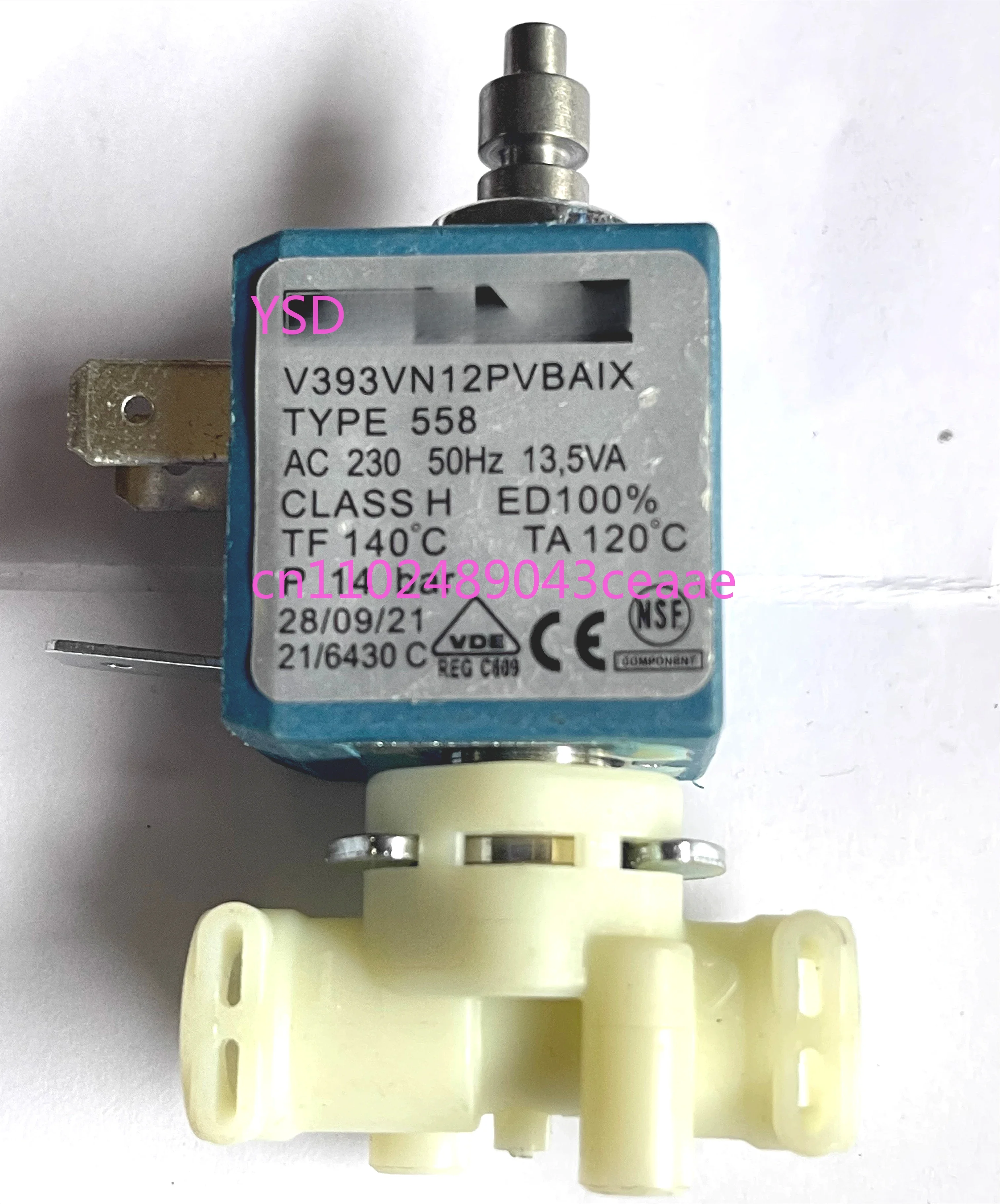 E558 Used Solenoid Valve - Replacement Part for Coffee Machines